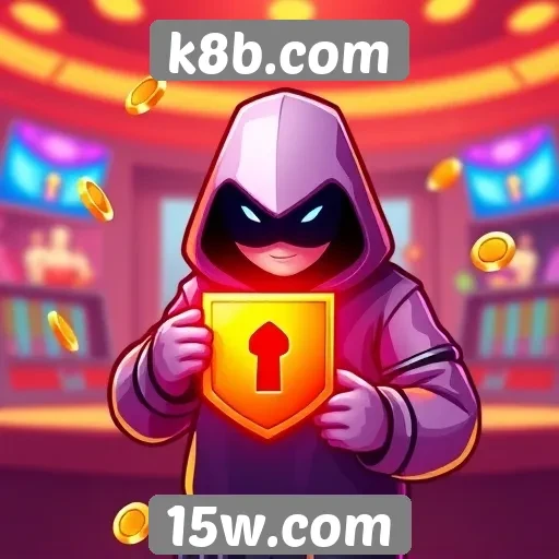 Características de segurança no k8b.com