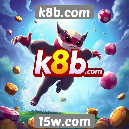 Variedade de jogos disponíveis no k8b.com